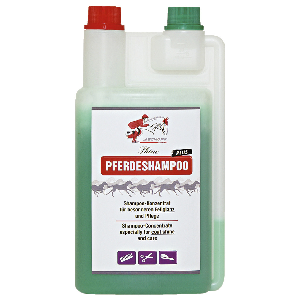 Pferdeshampoo Shine mit Fellglanz