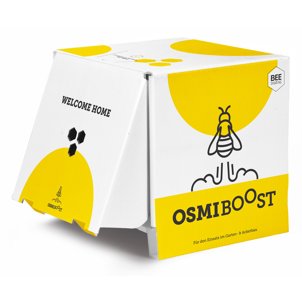 OsmiBOOST Bicornis Niststand - Rote Mauerbiene