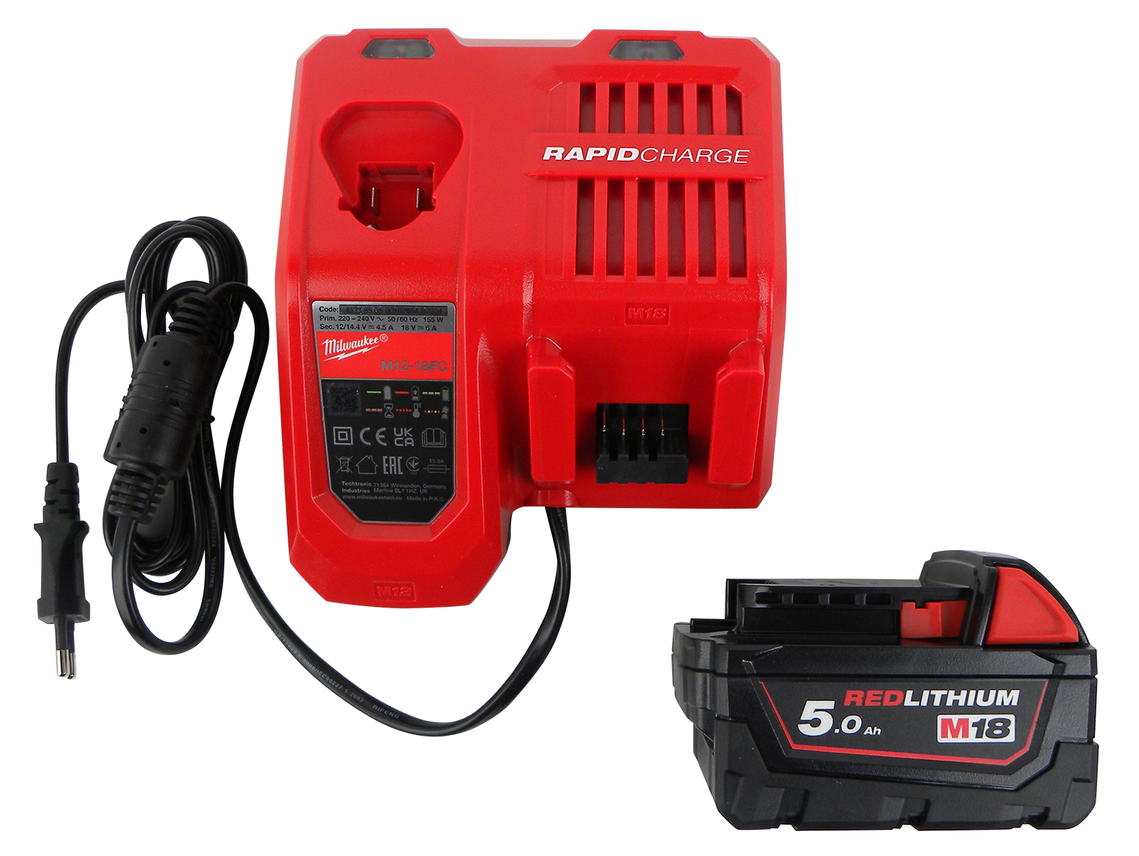Battery starter kit M18 1x5.0Ah
