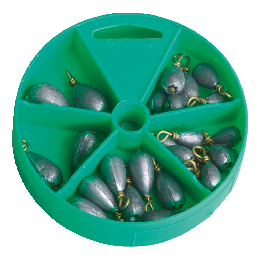 Assortimento di piombi a pera