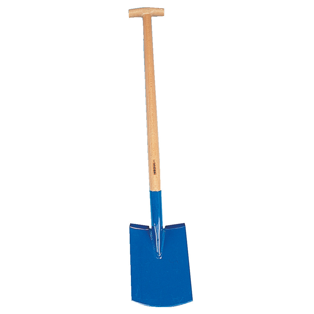 Gartenspaten mit Buchenstiel