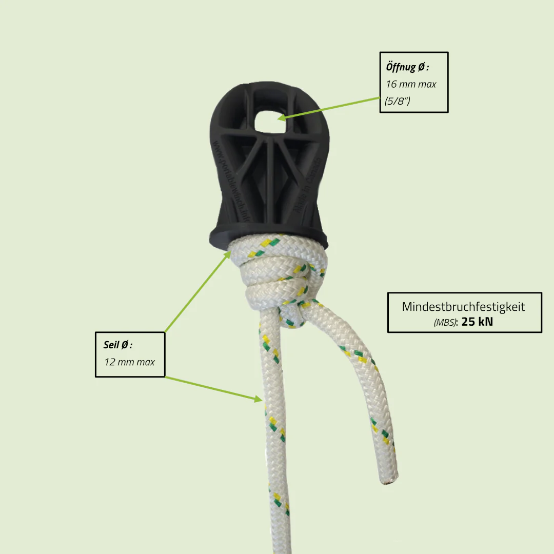 Seilendstück Ropewizer
