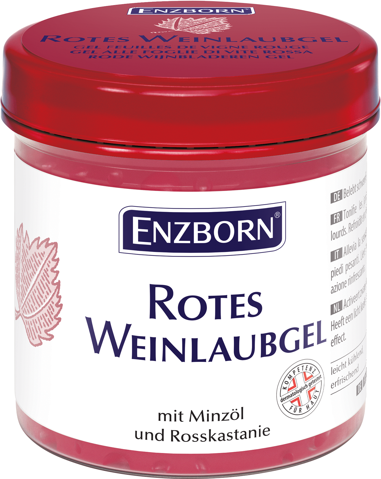 Rotes Weinlaubgel