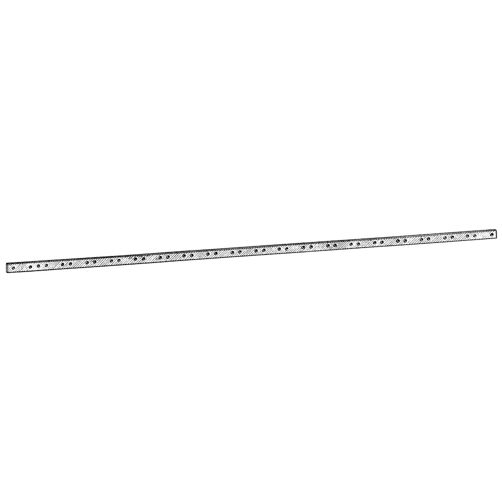 Messerrücken 4,5', 6 mm, 18 Klingen