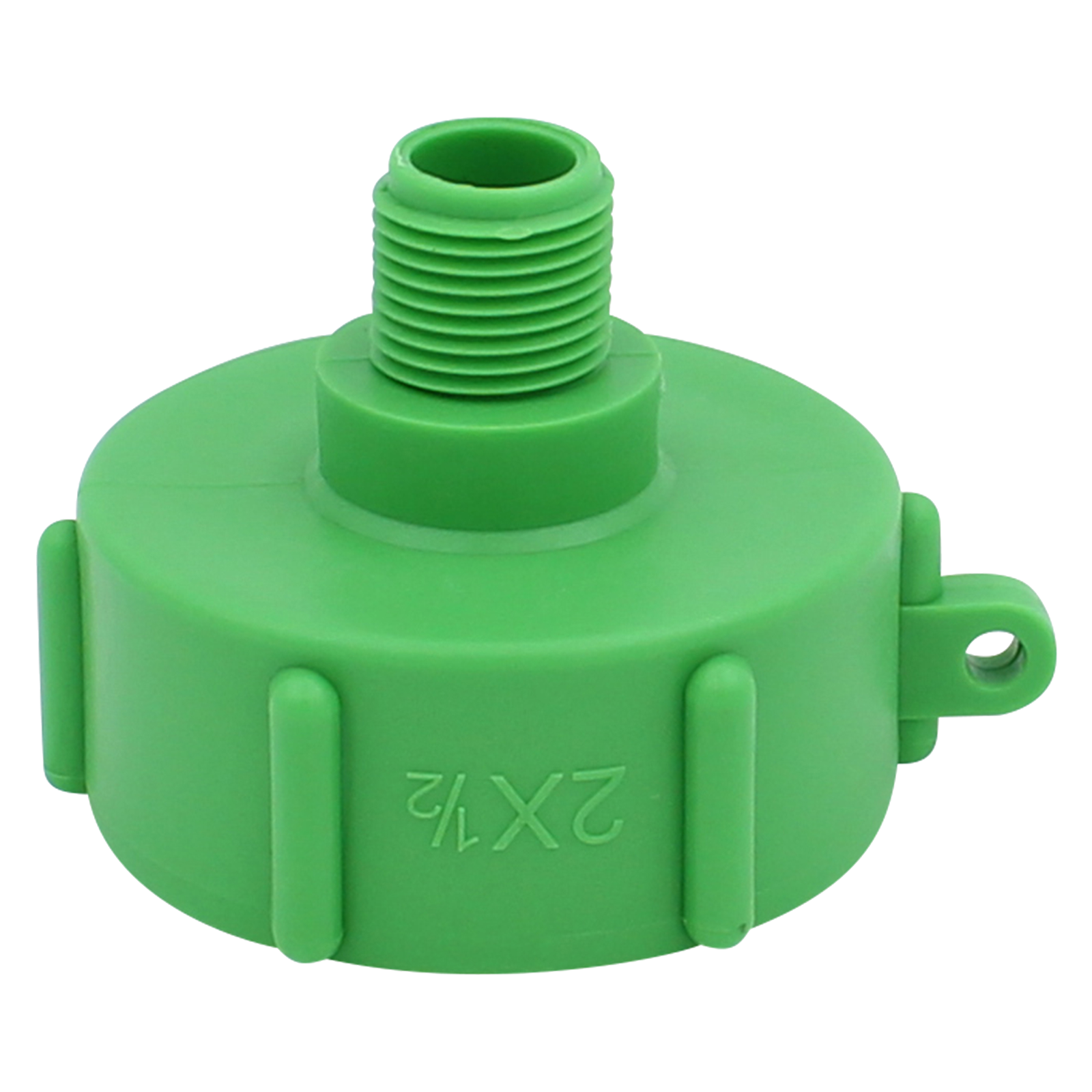 IBC Adapter von 2 Zoll Grob- auf 1/2 Zoll Feingewinde