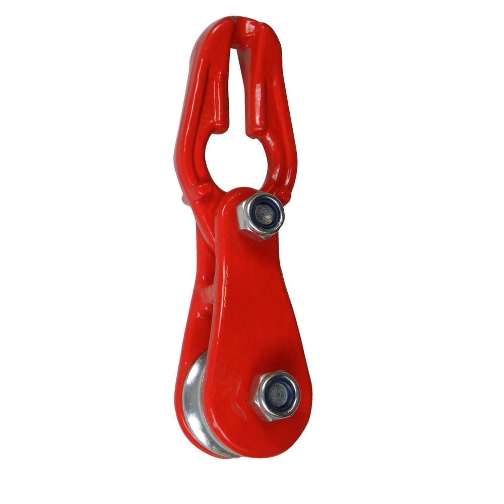 Seilrolle mit Kettenlasche
