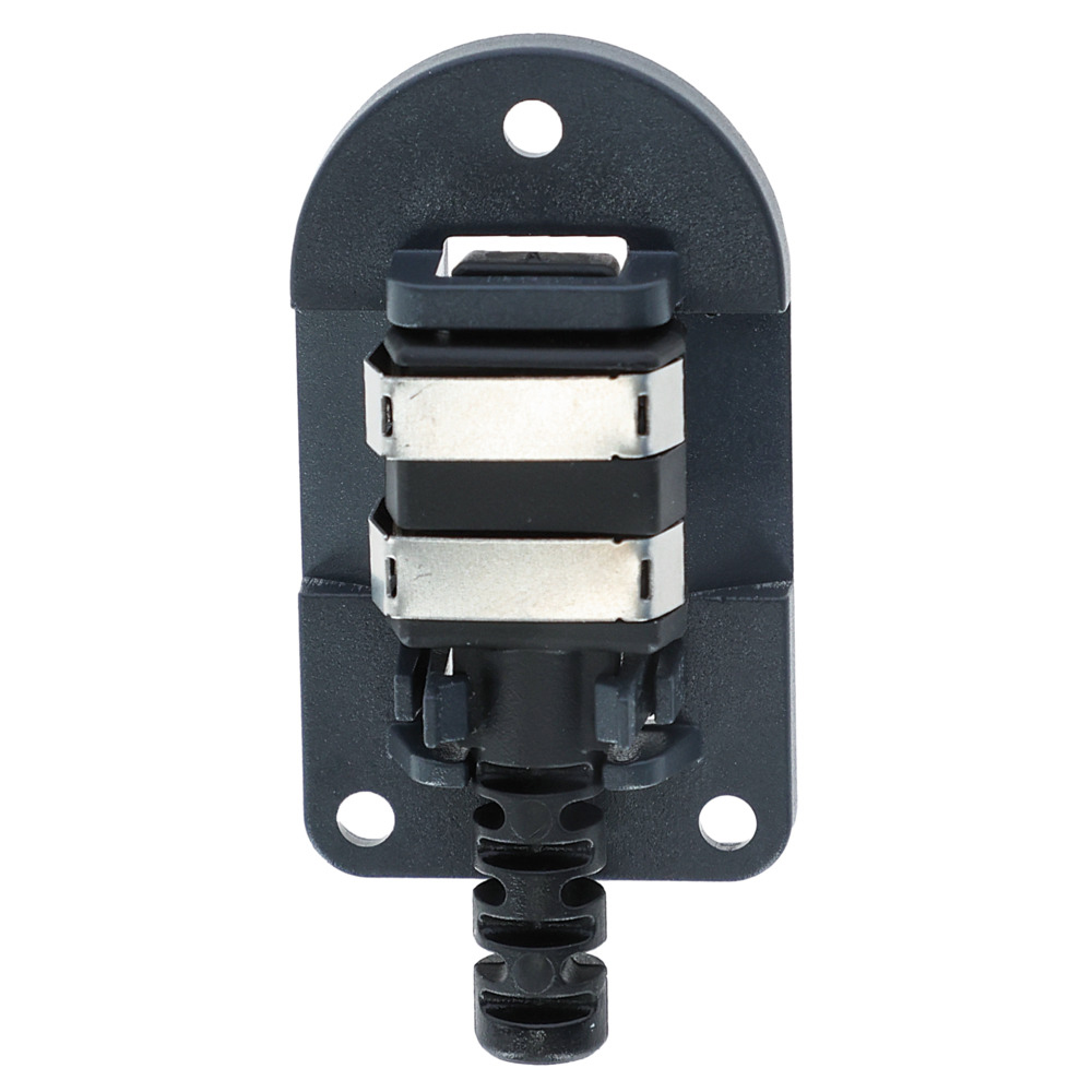 Connector to snail fence