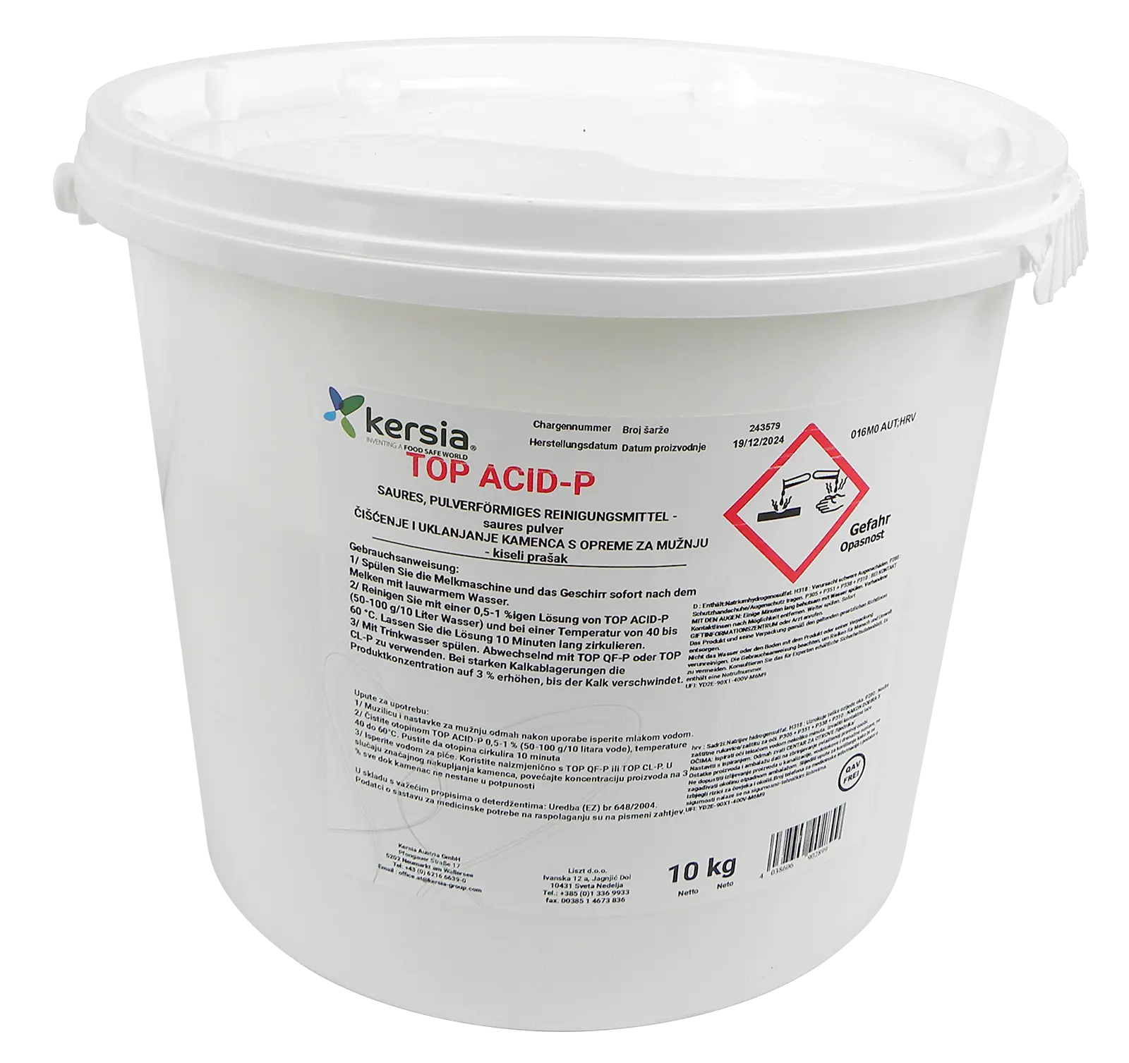  TOP ACID-P 10 kg Pulver sauer 