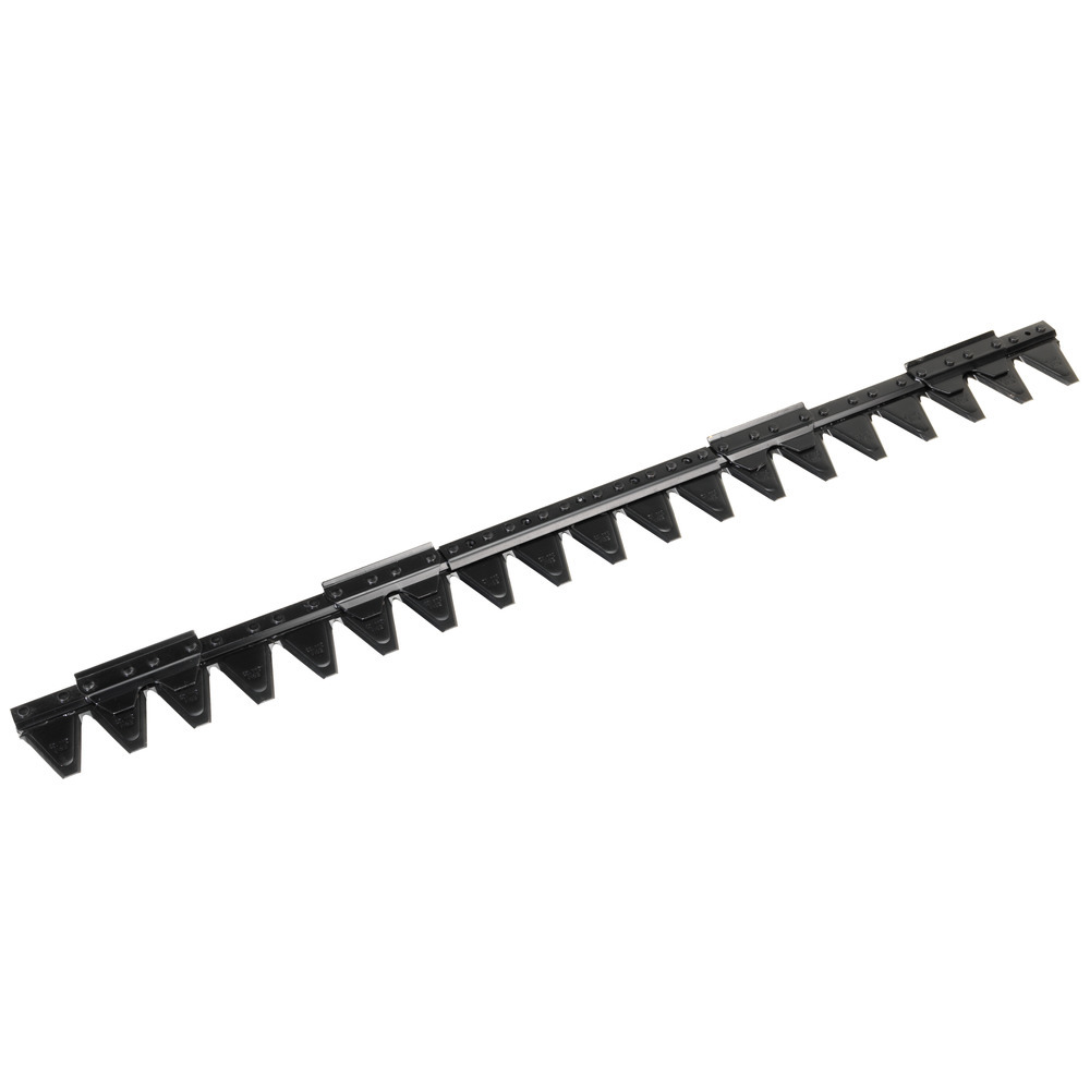 Mähmesser 97cm 19 Klingen anstelle ESM 249.0430, 4 Gewindelöcher M8 mit Lochabstand 101,6/203,2mm, mit Verstärkungsleiste