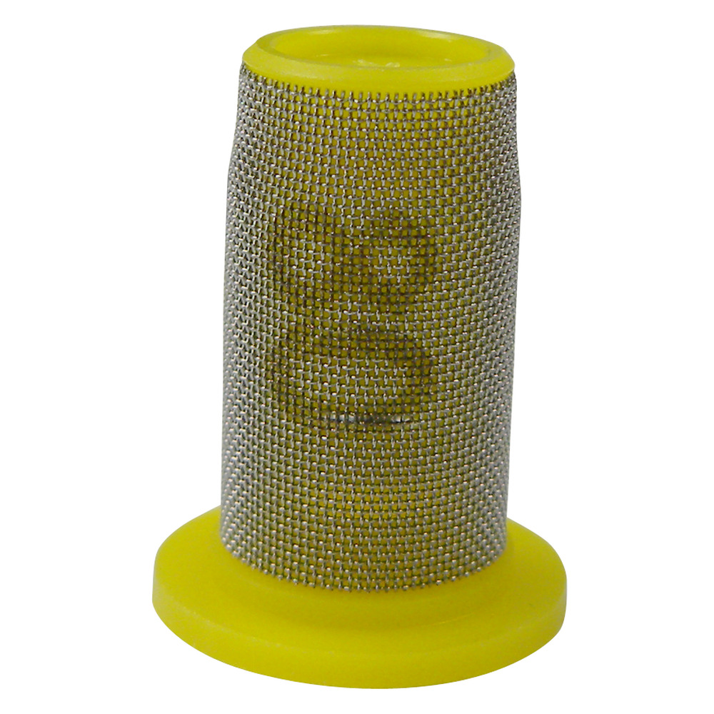Düsenfilter aus Kunststoff/Edelstahl, 80M, gelb
