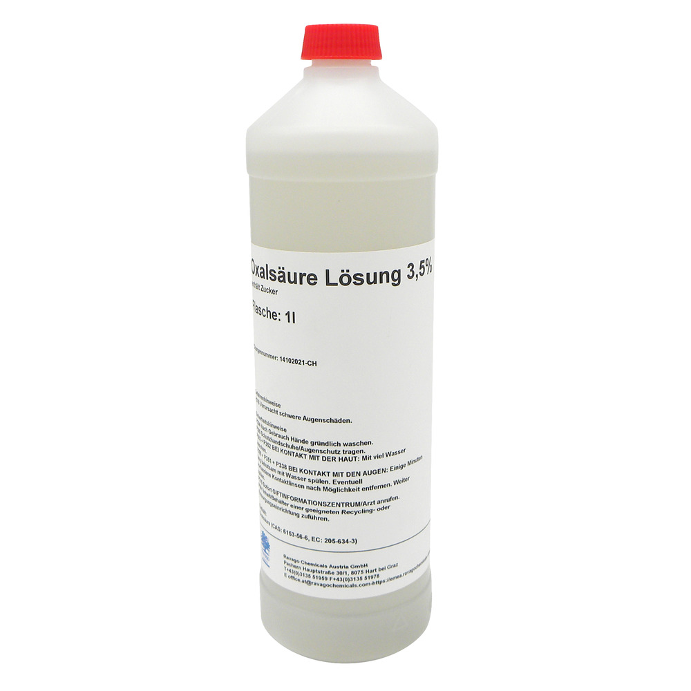Oxalsäurelösung 3,5% 1l*