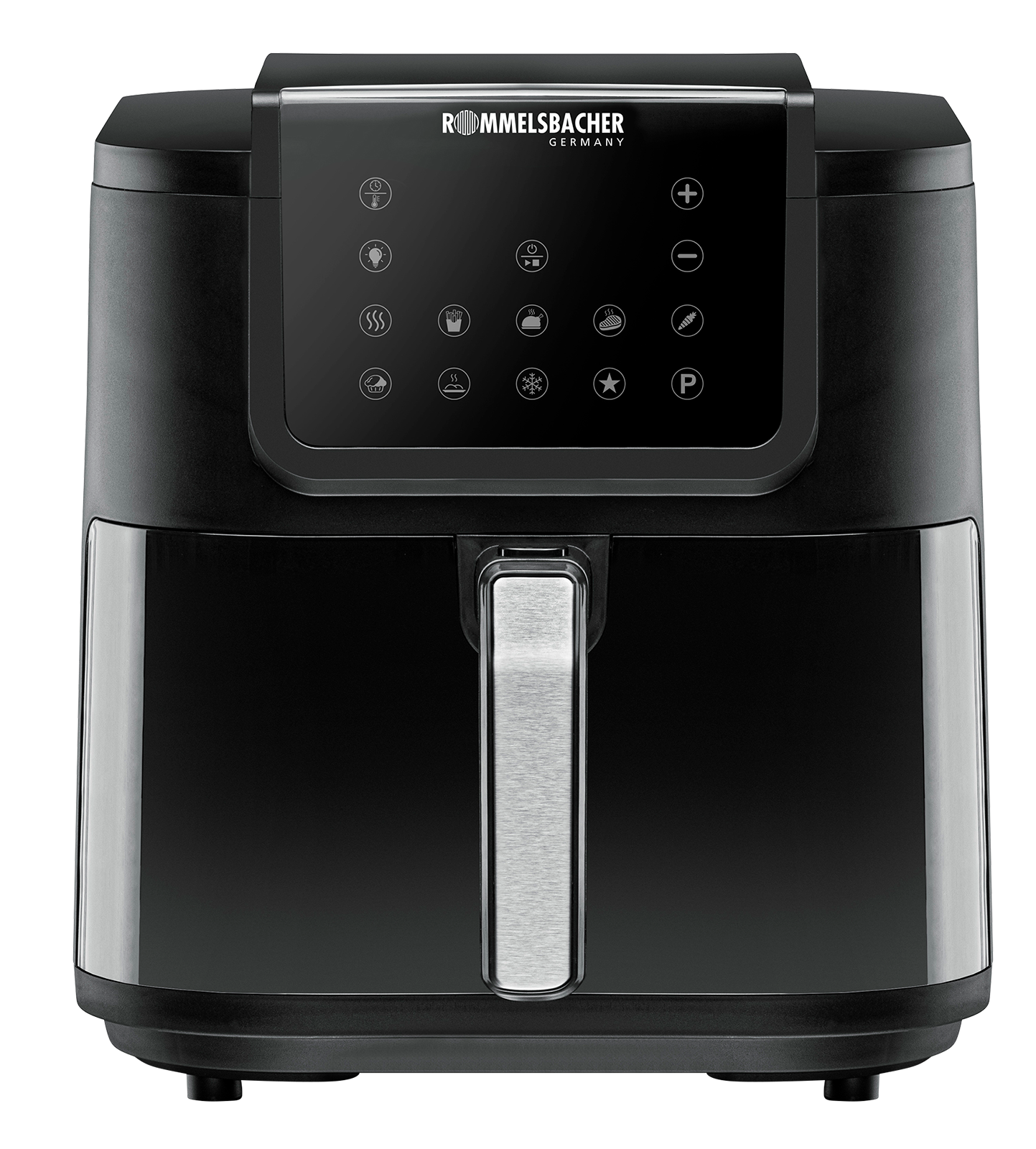 Heißluftfritteuse FRH 1700 8 Liter Edelstahl/schwarz