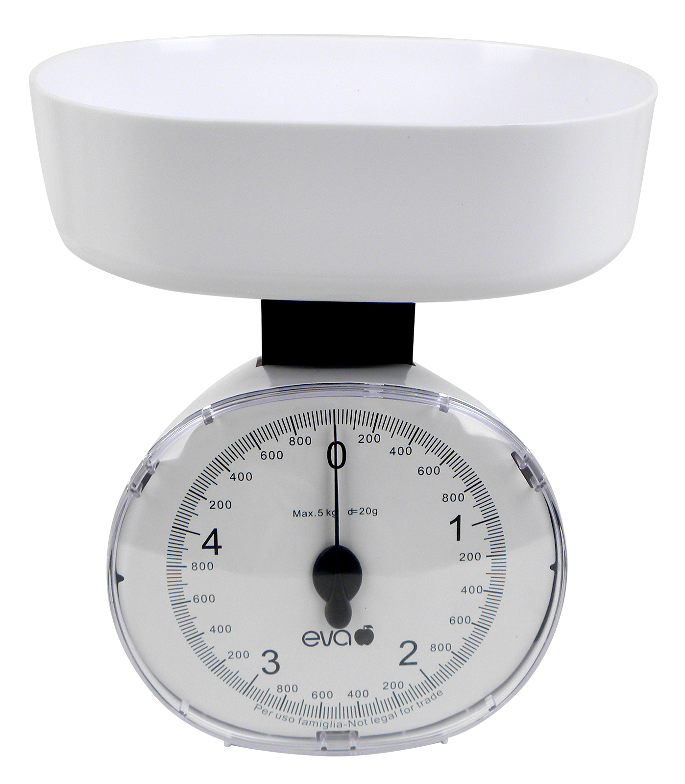 Balance de cuisine mécanique blanche jusqu'à 3kg