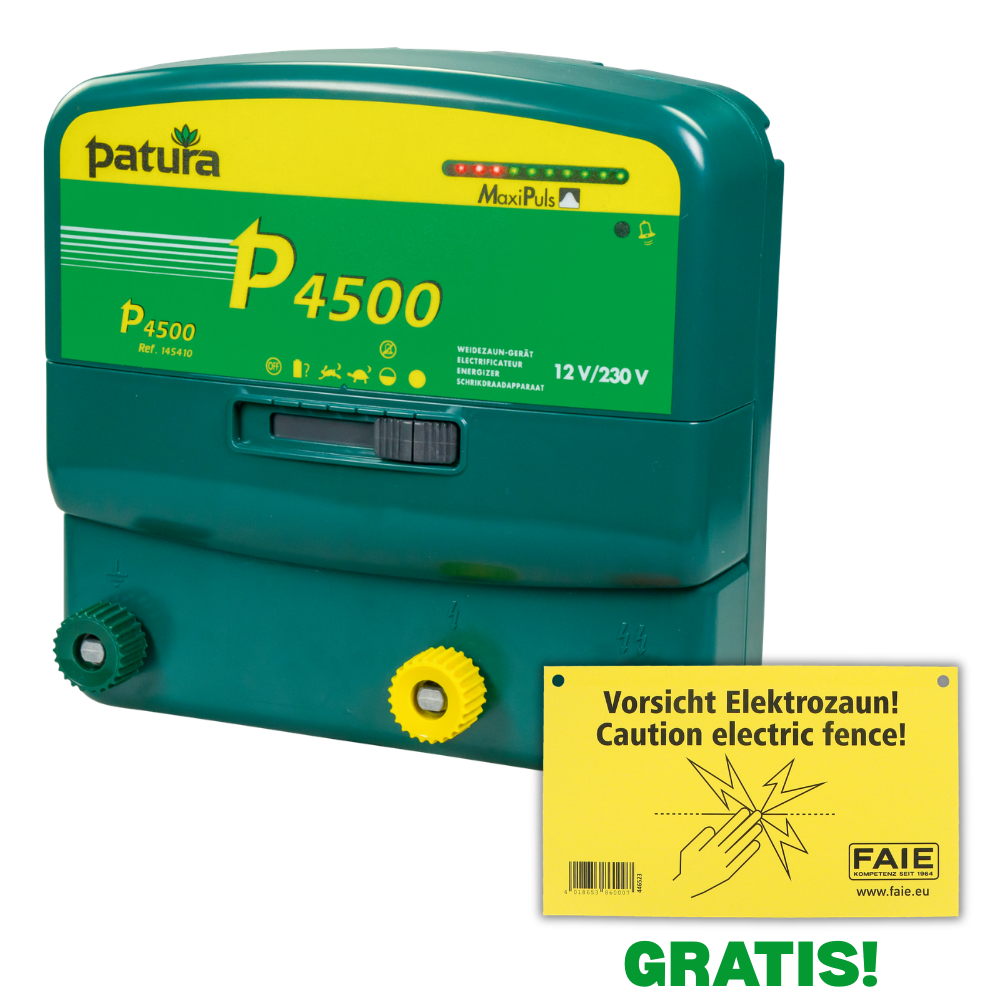Weidezaungerät Kombi P4500 - 12/230V
