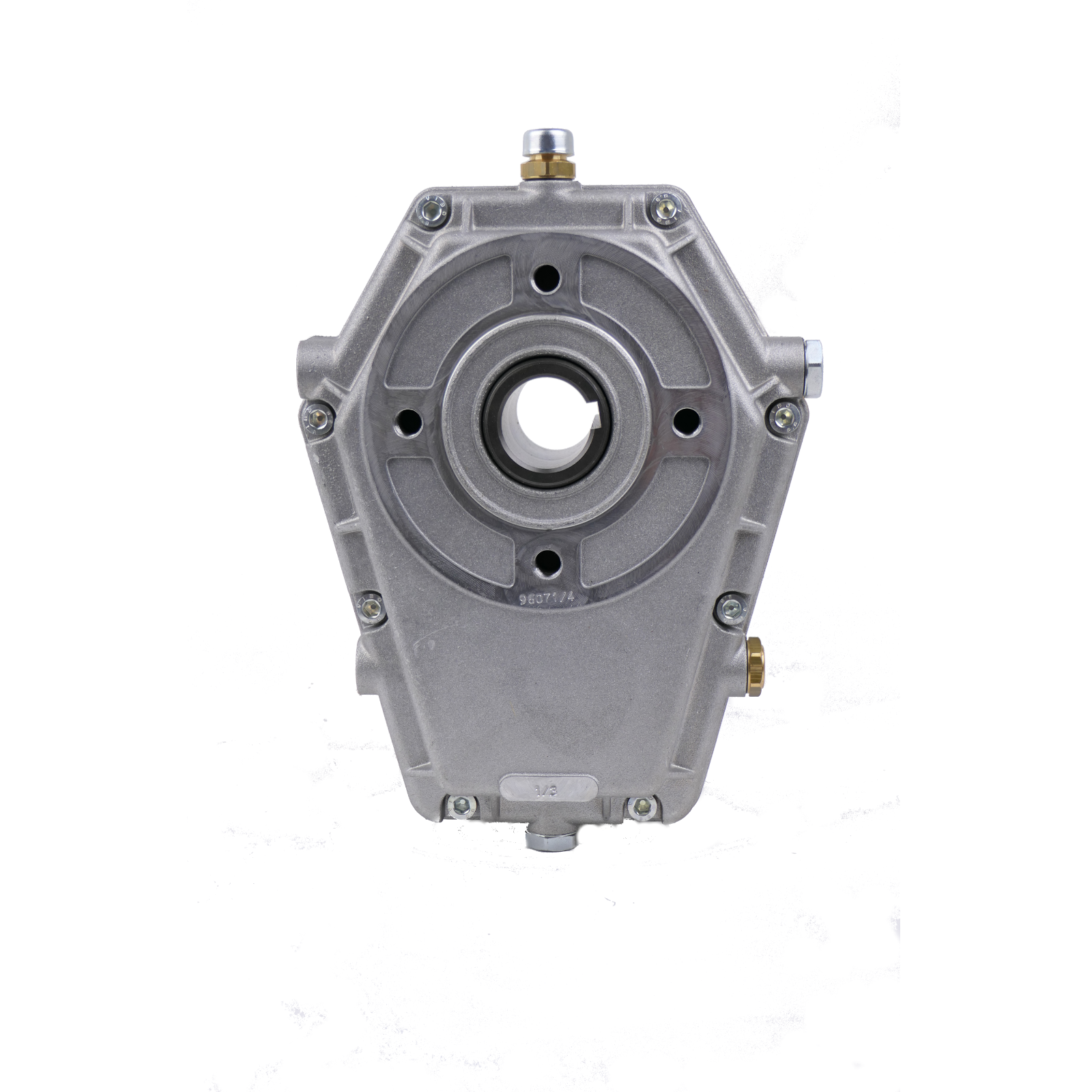 Untersetzungsgetriebe 3 : 1 Gr.3 für Ölmotore mit SAE-A Anschlussflansch und Wellen-ø 25 mm