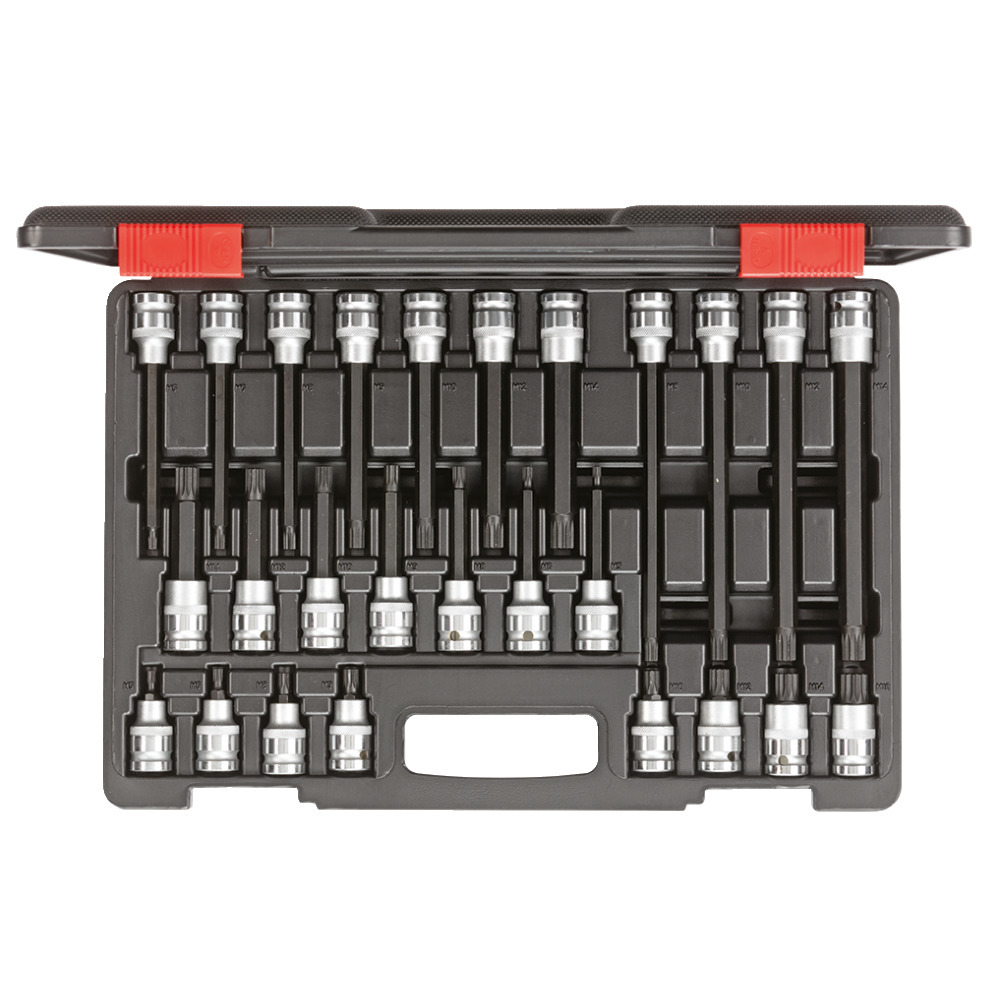 Schraubendreher Einsätze 1/2 Zoll XZN Gedore-Red, 26-tlg.