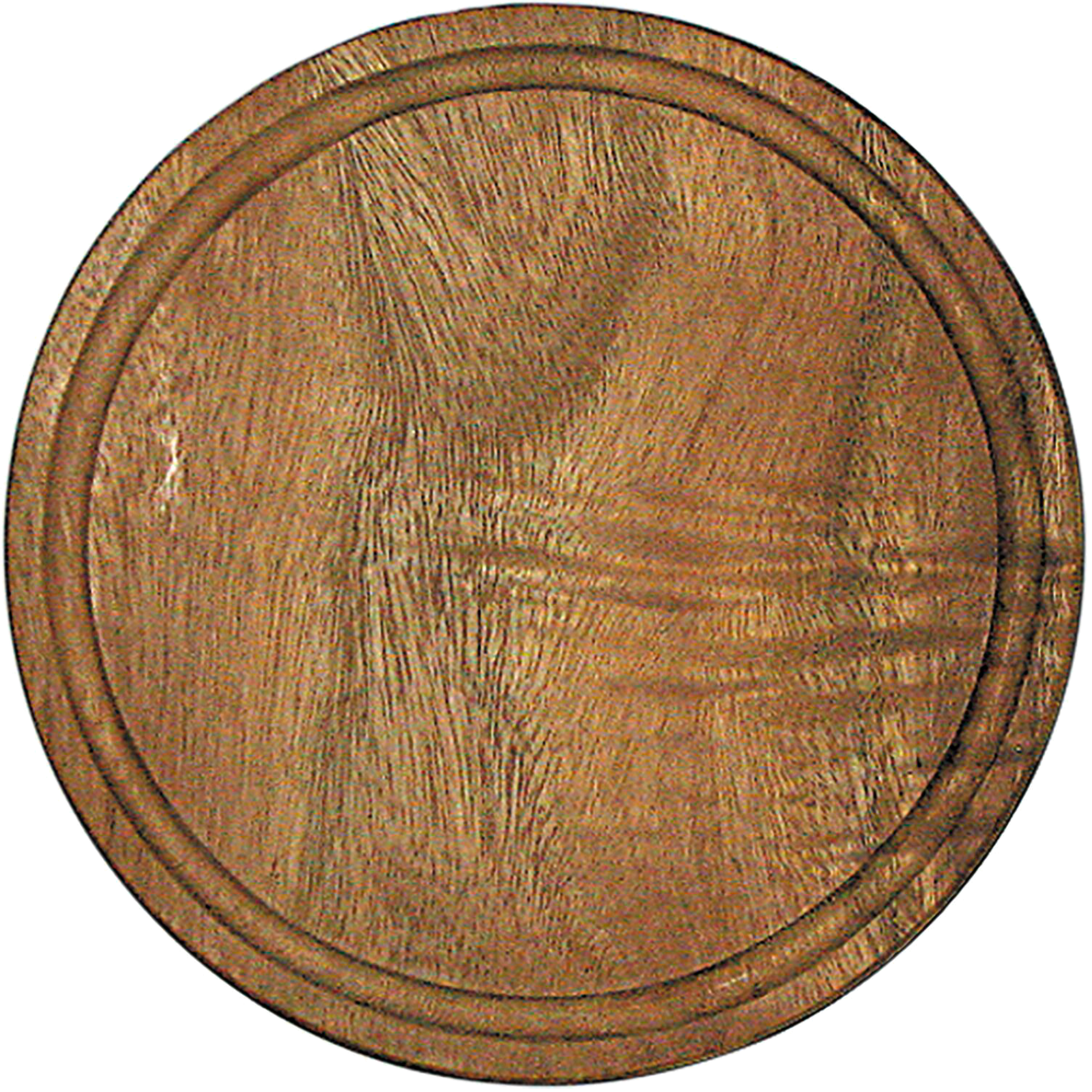 Holzteller mit Saftrille Akazienholz