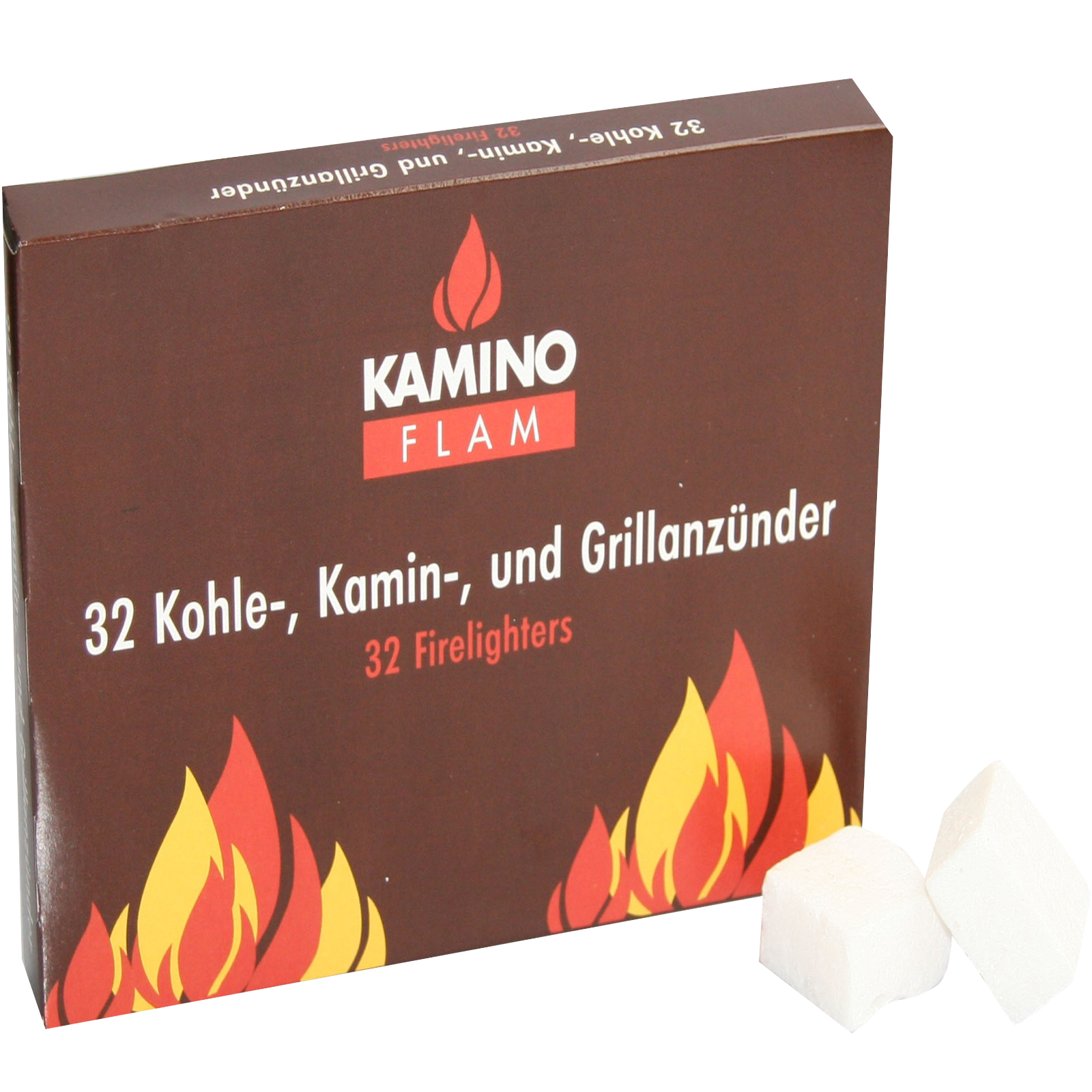 Anzünder für Grill, Kohle und Kamin 32er Würfel