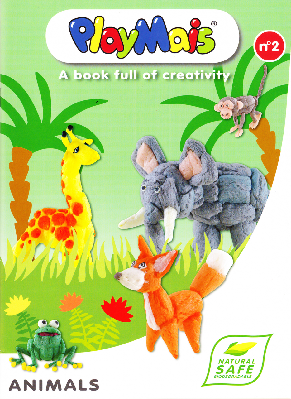 PlayMais Buch Tiere/ Animals