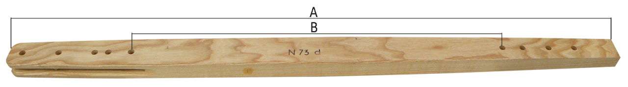 Treibstangenholz N73D passend zu Mörtl