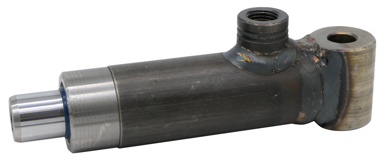 Plungerzylinder einfachwirkend Kolbenstangen-Ø 20mm, Hub 50mm, HY-Zylinder  einfachwirkend