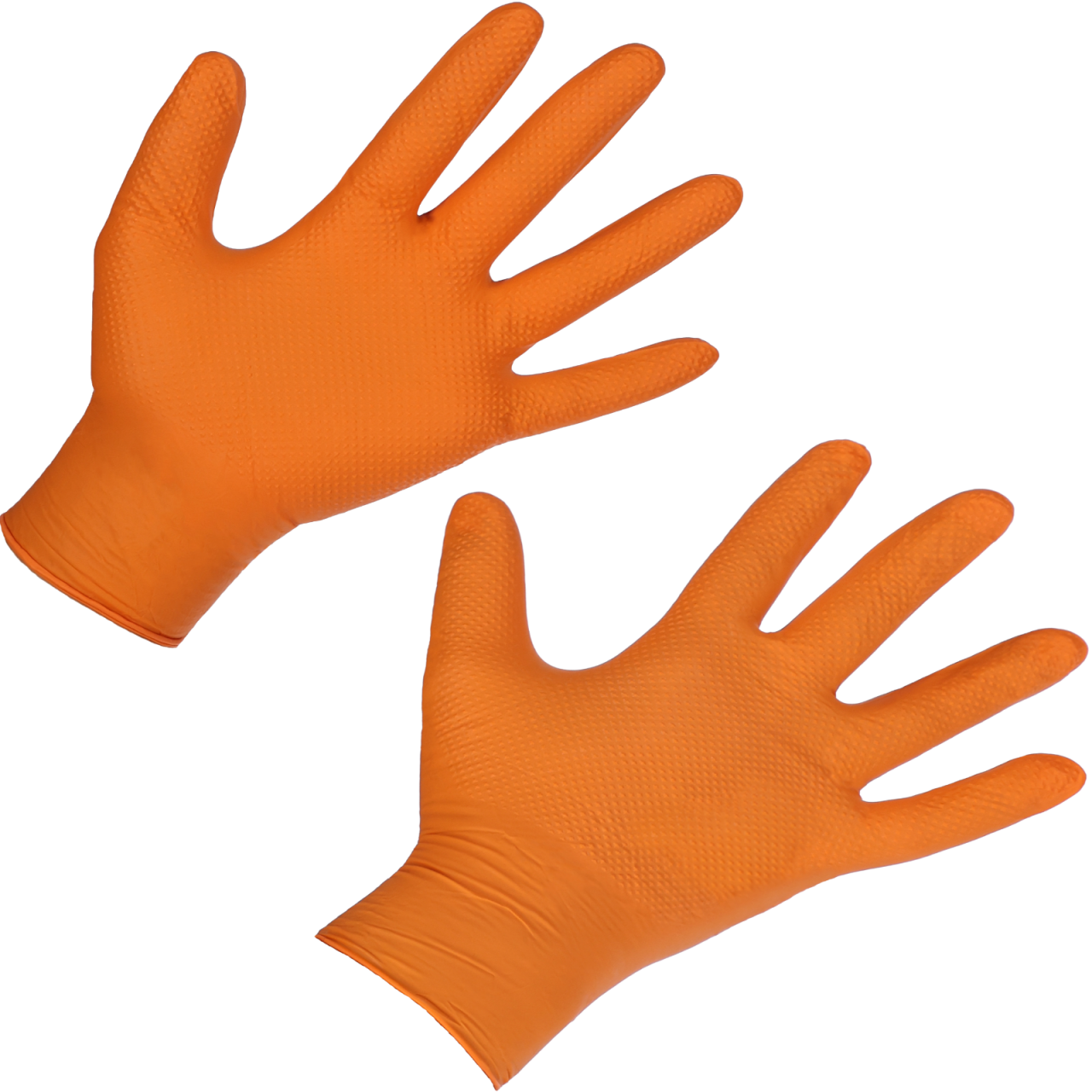 Einmalhandschuh Nitril X-Grip - 50 Stk orange