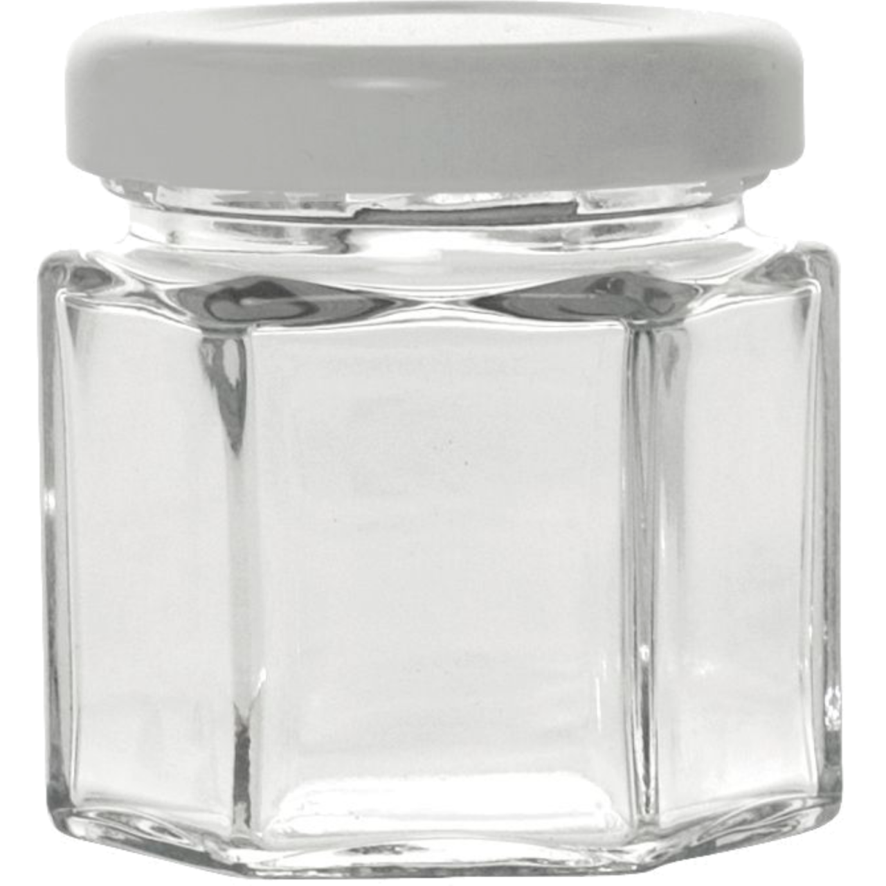 Mini-Marmeladeglas 12-er, 6-eckig