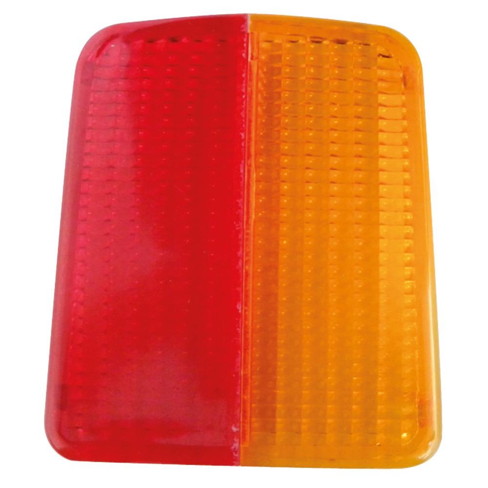 Lichtscheibe gelb/rot, rechts