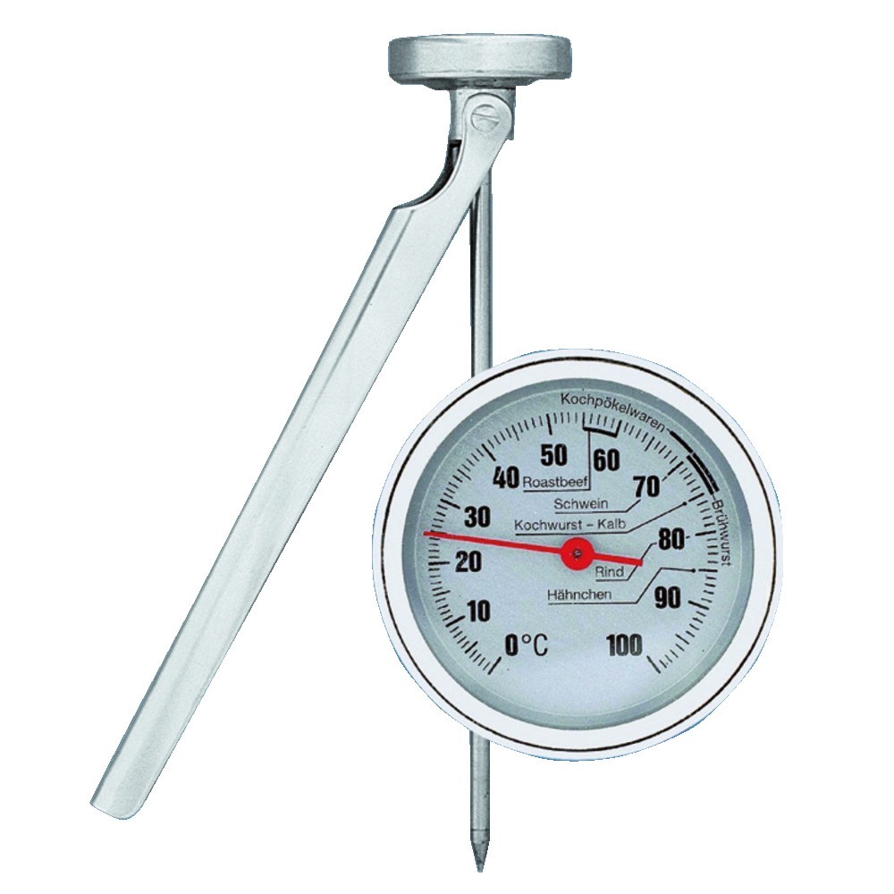 Einstichthermometer mit Griff 0 bis +100°C