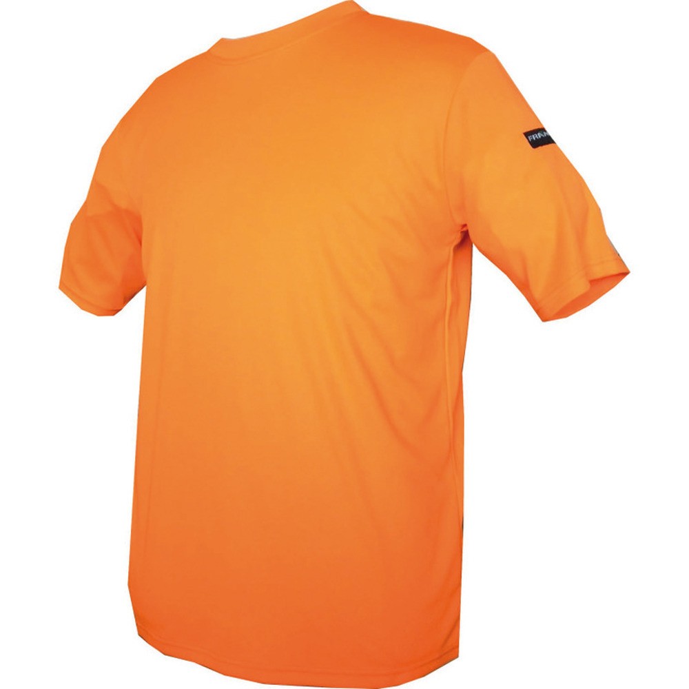 Funktions T-Shirt orange kurzarm