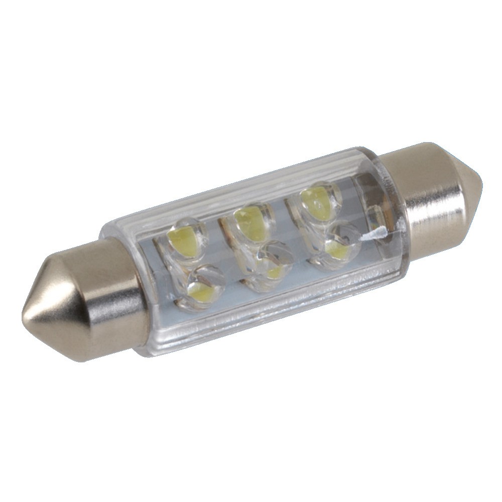 LED-Lampe 12V 5W SV8,5 6xweiß